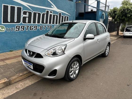 NISSAN MARCH 1.0 SV 12V FLEX 4P MANUAL NISSAN MARCH 1.0 SV 12V FLEX 4P MANUAL